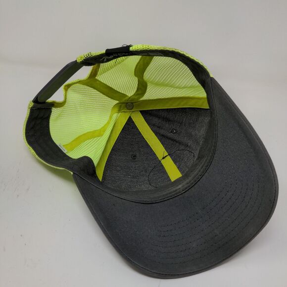 Goose Island Beer Co Mens Meshback Snapback Hat Gray Yellow Embroidered Logo - Picture 11 of 13